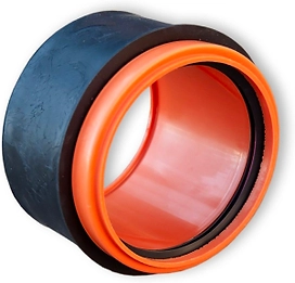 Муфта для врезки по месту НК ПП 110, рыжий