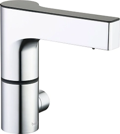 Смеситель для раковины 101875 с дозатором хром