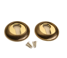 Накладка цилиндровая Apecs Premier, бронза