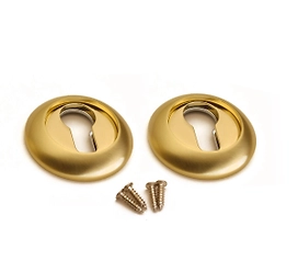 Накладка цилиндровая Apecs Premier, матовое золото