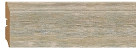Напольный плинтус GRACE МДФ набукко 2400х16х82 мм