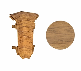 Угол внутренний Decoplast полуматовый 6060 2шт Дуб Мадрид