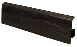 Напольный плинтус ПВХ 2,5 м ELSI Дуб Брет 70 мм