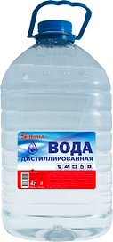 Вода дистиллированная Sibiria 4 л
