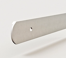 Планка торцевая алюминиевая для столешницы 28 мм