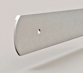 Планка торцевая алюминиевая для столешницы 38 мм