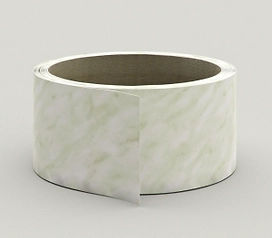 Пластик кромочный с клеем для столешниц Каррара серый мрамор 50 мм