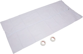 Дверь защитная на молнии Силуэт I 1600 мм