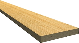 Доборная планка Классика ветлый дуб 100 мм