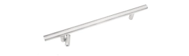 Ручка-рейлинг BOYARD 12 х 210 х 32 мм матовый хром