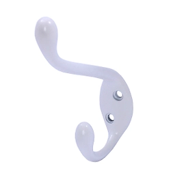 Крючок Larvij белый 90 х 24 х 113 мм