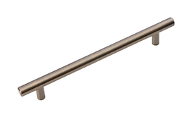 Ручка BOYARD рейлинговая мебельная старинная латунь 240 мм