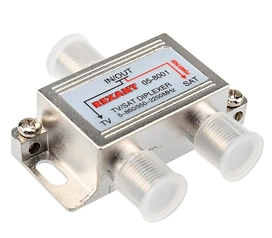 Сумматор-делитель Rexant SAT+TV MINI 3 гнезда 