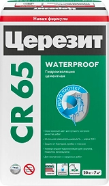 Гидроизоляция обмазочная цементная Церезит CR 65 20 кг