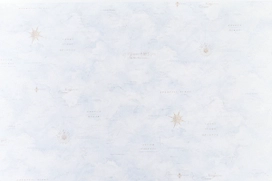 Виниловые обои АРТЕКС Фрегат 10480-03 синий 1,06x10 м