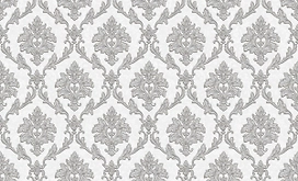 Обои компакт-винил VernissAGe Verona 168420-20 бело-серые 1,06x10,05 м