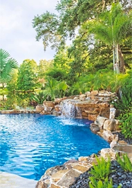 Бумажные обои Bellissimo Чарующий водопад многоцветные 1,4х2 м