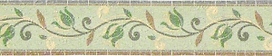 Бумажные обои 616-11 светло-зеленые 0,053х10 м