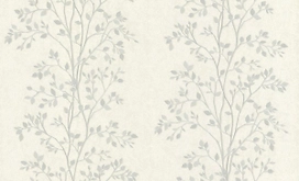 Виниловые обои АСПЕКТ Эдем 70319-14 белые 1,06x10,05 м