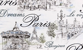 Виниловые обои АСПЕКТ Прованс 80002-14 голубые 0,53x10,05 м