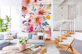 Флизелиновые обои OVK Design Цветы Е140424 2х2,8 м