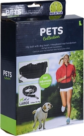 Поводок для собак PETS Collection текстильный 110 см черный