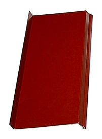 Отлив для окна коричневый Таврос стальной 100х2000 мм