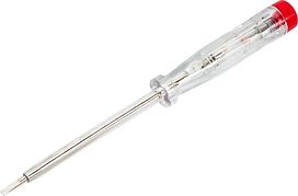 Отвертка индикаторная LUX-TOOLS плоская 100 мм с диэлектрической рукояткой