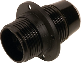 Патрон подвесной OBI Е14 пластик черный