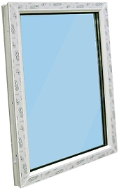 Окно ПВХ одностворчатое 1160x720 мм глухое