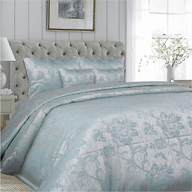 Покрывало Mona Liza ФЛОРА полиэстер бирюзовый 200 х 220 см