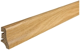 Напольный плинтус Barlinek P10 массив дерева дуб 2200х40 мм