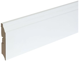 Напольный плинтус GRACE Smartprofile Paint МДФ белый 2400х116 мм