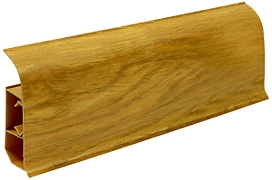 Напольный плинтус WIMAR ПВХ дуб обыкновенный 2500x68 мм