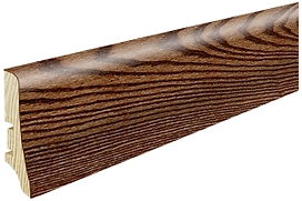 Напольный плинтус Barlinek P20 массив дерева ясень coffee 2200х58 мм