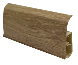 Напольный плинтус WIMAR ПВХ Дуб пальмира 2500х47 мм