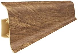 Напольный плинтус VOX Profi ПВХ дуб терра 2500х55 мм