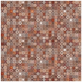 Керамогранит Cersanit Hammam коричневый 42х42 см