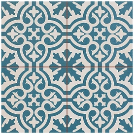 Керамическая плитка DVOMO напольная Timeless Berkeley голубой 45х45 см