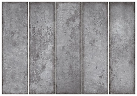 Керамическая плитка Керамин Сабвэй серая 40х27,5 см