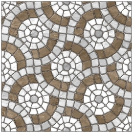 Керамогранит Керамин Варна коричневый 50х50 см