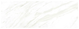 Керамическая плитка Керамин Барселона белая 75х25 см