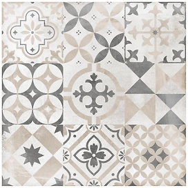 Керамогранит LB CERAMICS Цемент Стайл орнамент 45х45 см