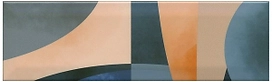 Декор KERAMA MARAZZI Закат OS/A06/9010 многоцветный 8,5х28,5 см