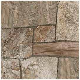 Керамогранит Cersanit Exterio камень серый 32,6х32,6 см