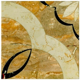 Керамогранит PiezaRosa Мармарис мрамор бежевый 33х33 см