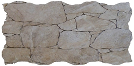 Керамогранит ROSA Paolo Palencia камень серый 45х21,7 см