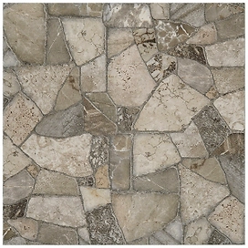 Керамогранит Unitile Life Тициан 010401002411 камень серый 40х40 см