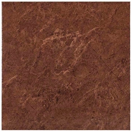 Керамогранит Unitile Life Кристиан мрамор коричневый 33x33 см