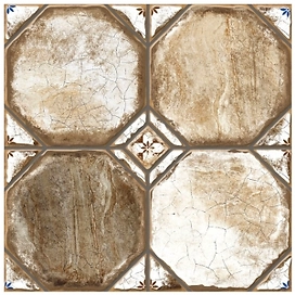 Керамогранит Керамин Брюгге камень светло-коричневый 40х40 см